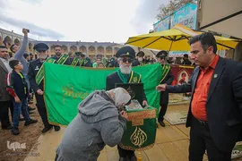 «میهمانی لاله‌ها» در حرم شاهچراغ (ع)‎‎