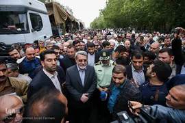 تشییع پیکر ۵۴ شهید دفاع مقدس 