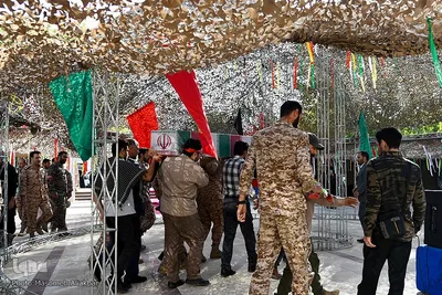 نمایشگاه روایتگری دفاع مصور‎