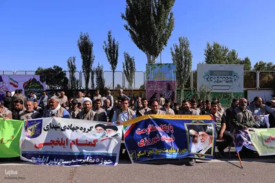 رزمایش جهادگران فاطمی در تبریز‎