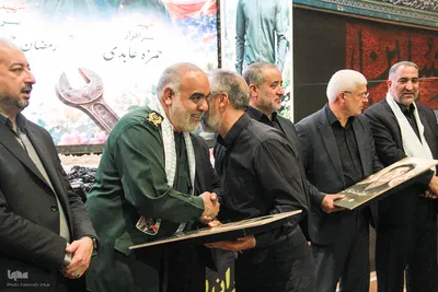 آیین دوازدهمین سال مراسم عزاداری هفتم شهادت امام حسین(ع)
