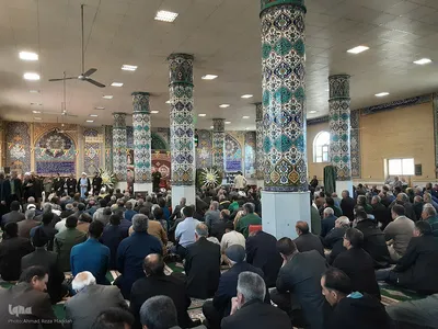 مراسم گرامیداشت چهلمین روز شهادت مدافعان امنیت مرودشت