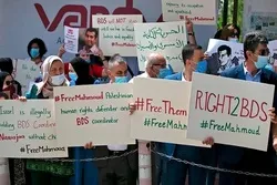 Reaktion israelischer Kreise auf Erfolge der Boykottbewegung