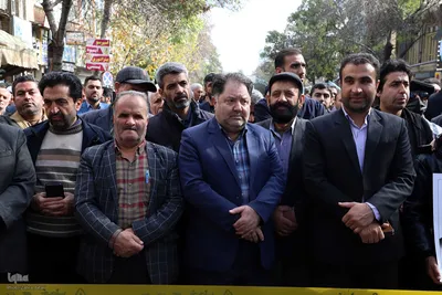 راهپیمایی روز ۱۳ آبان در شهرستان اهر