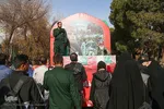 آیین استقبال از کاروان اهالی بهشت در دانشگاه‌های اصفهان و علوم پزشکی