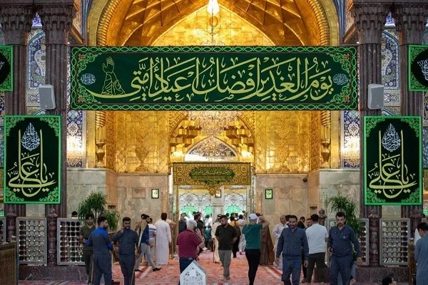 په حسینی حرم کې د غدیر د اختر درې ورځنی  جشن ترسره کیږي