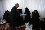 دیدار رئیس سازمان جهاددانشگاهی آذربایجان شرقی با خانواده شهدای جنگ رمضان