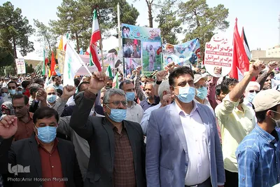 راهپیمایی روز جهانی قدس در یزد