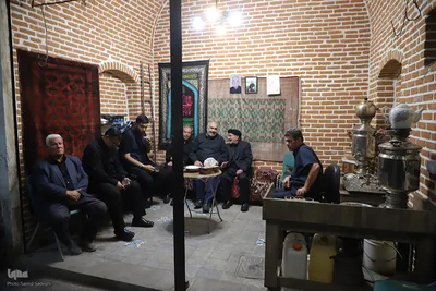 عزاداری هشتم محرم در بازار تبریز