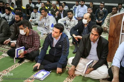 محفل قرآنی شرکت کشت و صنعت سلمان فارسی