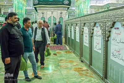 حضور زائران در حرم شاهچراغ (ع)