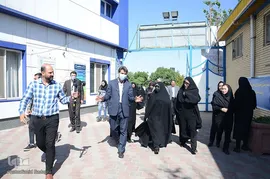 بازدید معاون رئیس جمهور در امور زنان و خانواده از نمایشگاه طرح ملی توسعه مشاغل خانگی‎‎