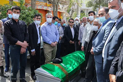 مراسم استقبال از پیکر مطهر آیت الله فقیه در شهرستان های سروستان و استهبان فارس