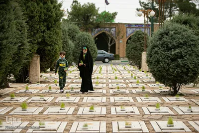 آخرین پنجشنبه سال کرونایی در بهشت زهرا