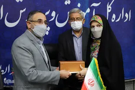 تقدیر معاون وزارت آموزش و پرورش از مریم سبزه‌زاری