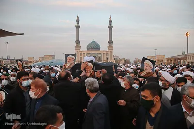 تشیع پیکر آیت الله محمد یزدی
