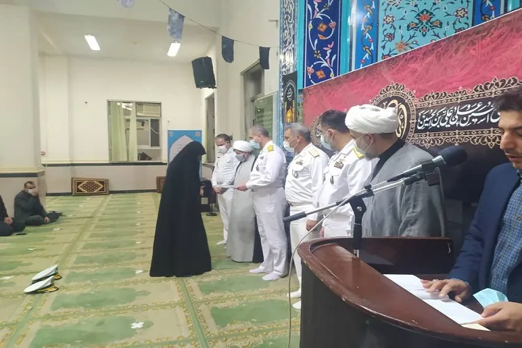 تجلیل فرمانده نداجا از مقام‌آوران قرآنی مرکز آموزش تخصص‌های دریایی باقرالعلوم رشت