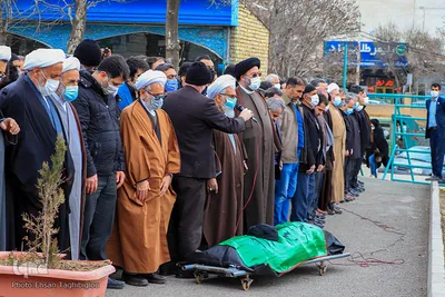 تشییع پیکر امام جمعه موقت زنجان‎‎