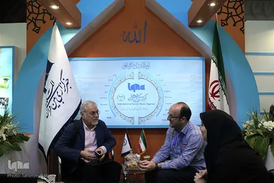 غرفه ایکنا در هشتمین روز نمایگاه مطبوعات
