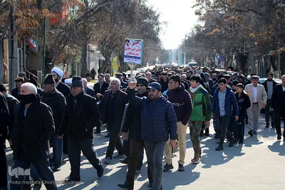 راهپیمایی خشم و انزجار از جنایات اسرائیل در شهرستان اهر