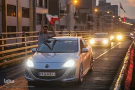 جشن پیروزی تیم ملی در تهران/1