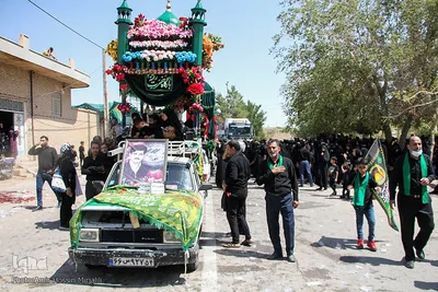 حسینیه ایران؛ تاسوعای حسینی در شهر شاهدیه یزد‎‎