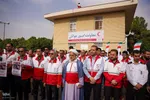 تجمع داوطلبان، امدادگران و کادر درمان جمعیت هلال‌احمر استان فارس‎