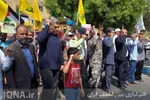 راهپیمایی جامعه شیعی و اهل‌سنت بوشهر در حمایت از مردم بی‌دفاع غزه