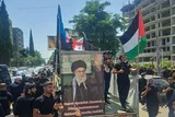 ابراز ارادت شیعیان گرجستان به رهبر معظم انقلاب + عکس