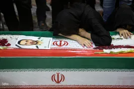 تشییع ‌پیکر شهدای تعرض رژیم اشغالگر صهیونیستی به تهران