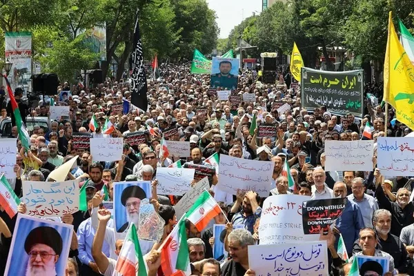 راهپیمایی جمعه‌های خشم و نصر در تبریز