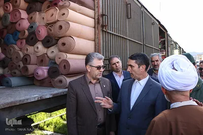 ارسال کمک های مردمی به سیل زدگان استان خوزستان 