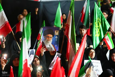 اجتماع مردمی «لبیک‌ یا خامنه‌ای» در اصفهان