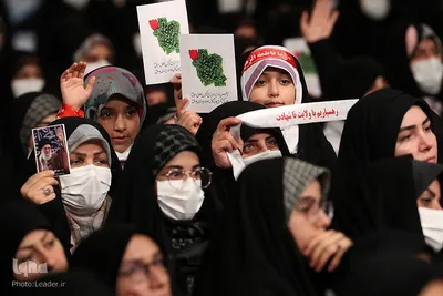دیدار جمعی از مردم آذربایجان شرقی با حضرت آیت‌الله العظمی خامنه‌ای، رهبر انقلاب