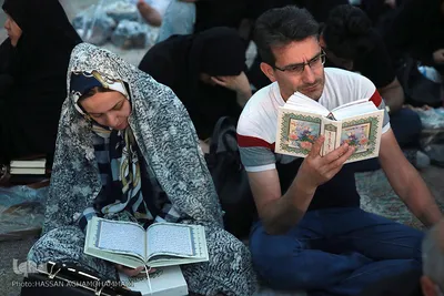 احیاء شب بیست و یکم ماه رمضان در حرم مطهر امام خمینی(ره)