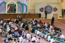 قرائت خطبه غدیردر حرم مطهرشاهچراغ(ع)‎‎