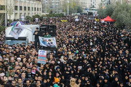 راهپیمایی استکبار ستیزی مردم تهران پس از نماز جمعه