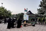 مراسم زیارت عاشورا بسیجیان همدان‎