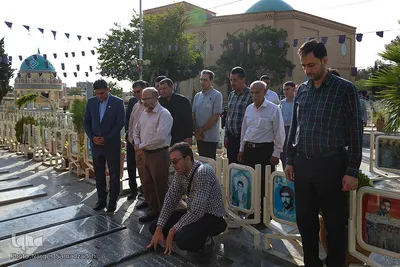تجدید میثاق جهادگران دانشگاهی اصفهان با آرمان‌های شهدا