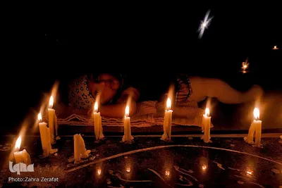 شام غریبان در گلزار شهدای قم