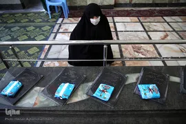 مزار شهدای گمنام دفاع مقدس در آستان مقدس امامزاده حسن(علیه السلام) از نوادگان امام حسن مجتبی(ع) 