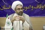 نشست خبري مديركل اوقاف و امور خيريه ـ سمنان 