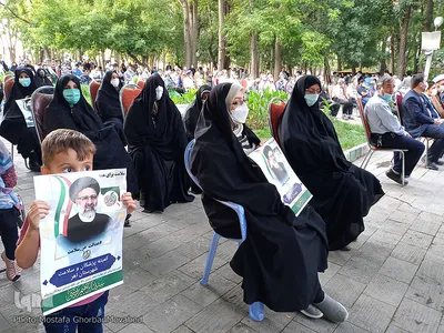 برگزاری جشن پیروزی حجت‌الاسلام والمسلمین رئیسی در اهر