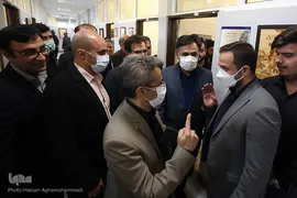 بازدید روح الله دهقانی فیروزآبادی، معاون علمی و فناوری رییس جمهور از پارک علوم، فناوری های نرم و صنایع فرهنگی جهاد دانشگاهی
