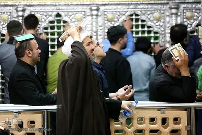 مراسم احیا شب نوزدهم ماه رمضان در حرم حضرت معصومه(س)