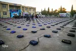 مراسم اهدای ۱۵۰۰۰ بسته لوازم تحریر ویژه دانش آموزان نیازمند استان فارس