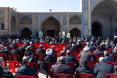 مراسم ترحیم آیت‌الله مستجابی در اصفهان