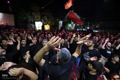 عزاداری شب ششم محرم در شیراز