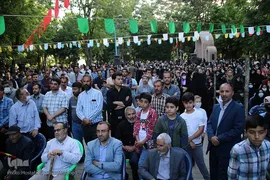 حضور خادمین آستان قدس رضوی در اهر