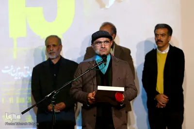 حمید فروتن در اختتامیه سیزدهمین جشنواره عکس دوربین نت